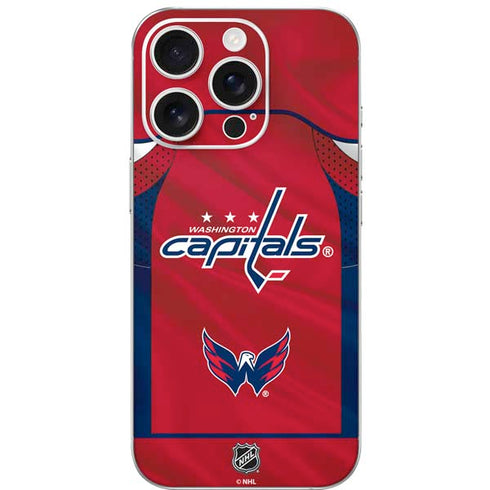 NHL Washington Capitals Home Jersey iPhone 16 Pro Skin